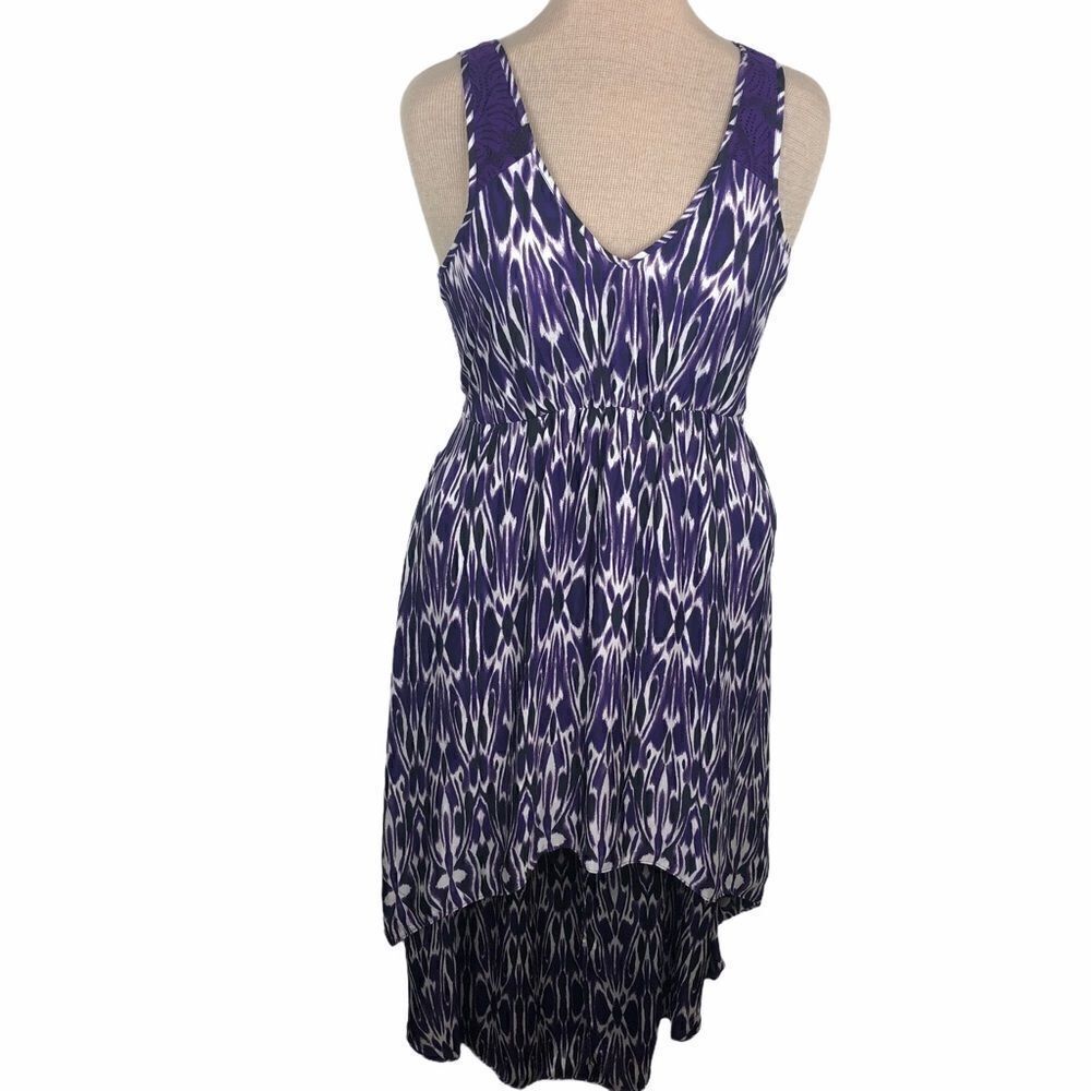 Express high low maxi dress